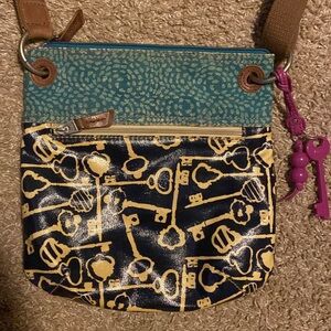 Fossil Key Per Leather Bag Crossbody or shoulder bag Perfect condition No flaws